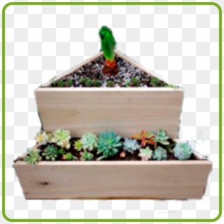 Triangle-planter - Triangle Planter Box, HD Png Download