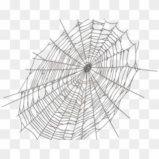 Web Clipart Cobweb - Halloween Spider Web .png, Transparent Png