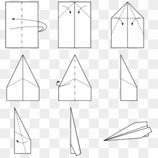 Paper Airplane - Make A Paper Airplane, HD Png Download