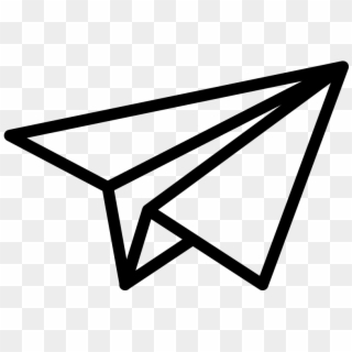 Paper Plane Icon Svg , Png Download - Paper Airplane Icon Png, Transparent Png