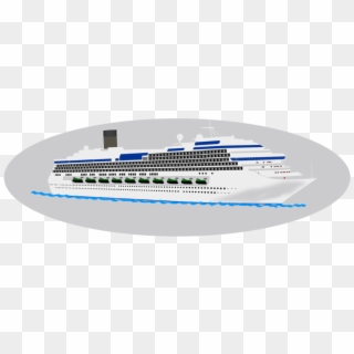 Cruise Ship Yacht Passenger Ship Ocean Liner - Cruiseferry, HD Png Download