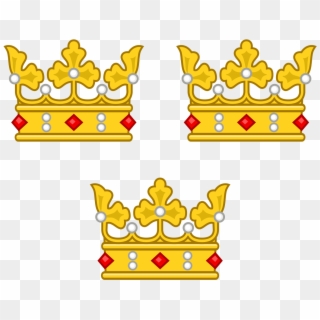Three Crowns Of Sweden - Three Crowns Sweden, HD Png Download