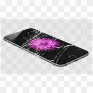 Cracked Iphone Screen Png, Transparent Png