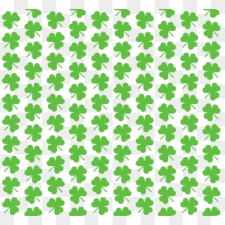 Large Transparent Shamrocks For Wallpaper Png Clipart - St Patricks Day Background, Png Download