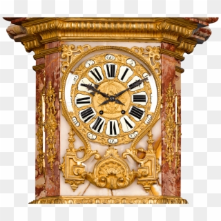 Napoleon Iii Onyx And Marble Longcase Clock, HD Png Download