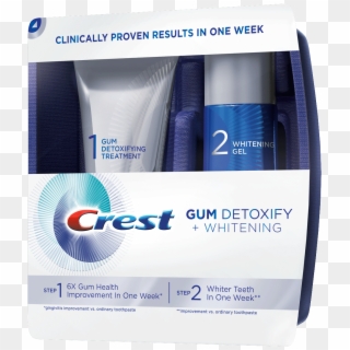 Crest Gum Detoxify Whitening, HD Png Download