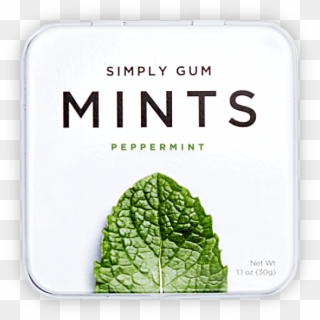 Natural Chewing Gum And Mints - Peppermint, HD Png Download