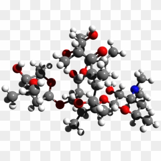 Erythromycin 3d Structure - Erythromycin Molecular Structure 3d, HD Png Download