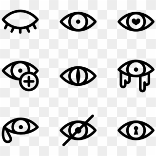 Clipart Eyes Third Eye - Avoid Contact With Eyes Symbol, HD Png Download