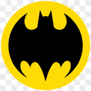 Bat Signal Png - Batman Logo Circle Png, Transparent Png