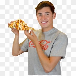 Pizza Model - People Eating Pizza Png, Transparent Png