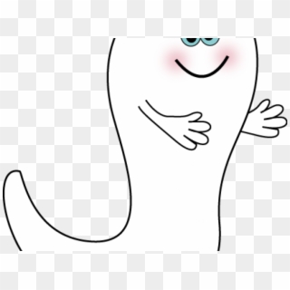 Cute Clipart Ghost - Cartoon, HD Png Download