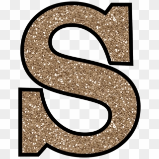 The Letter S In Glitter - Glitter Letter S, HD Png Download
