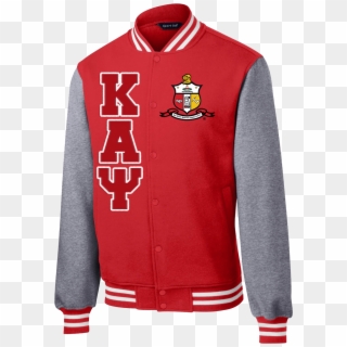 Kappa Alpha Psi Varsity Fleece Jacket Letters Greek - Varsity Greek, HD ...