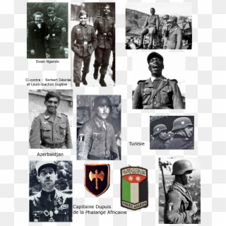 African Volunteers In The Nazi Wehrmacht Major Events, - Foreign Volunteers In The Wehrmacht, HD Png Download