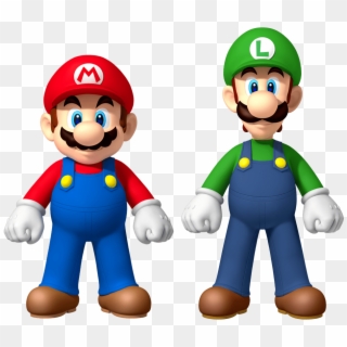 Most Popular Characters Playful Beards Marioluigi - Mario Luigi, HD Png Download