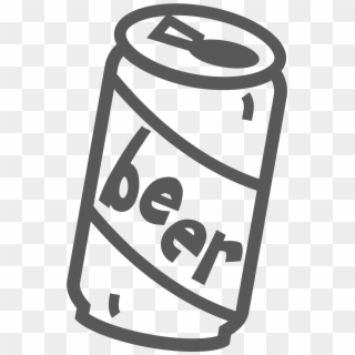Cartoon Beer Can F4000 04 - Illustration, HD Png Download
