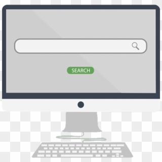 Computer Search Icon - Computer Monitor, HD Png Download
