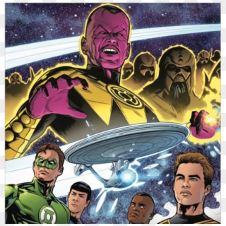 Comic Review Star Trek/green Lantern - Star Trek Green Lantern Vol 2, HD Png Download