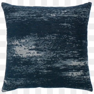 Distressed Granite Distressed Indigo Double Sided - Distressed Indigo Throw Pillow, HD Png Download