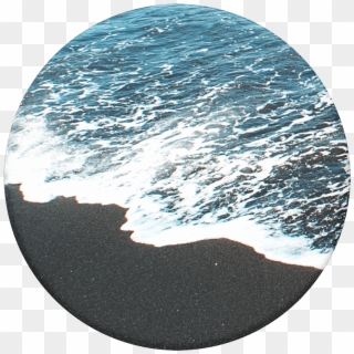 Black Sand Beach, Popsockets - Circle, HD Png Download