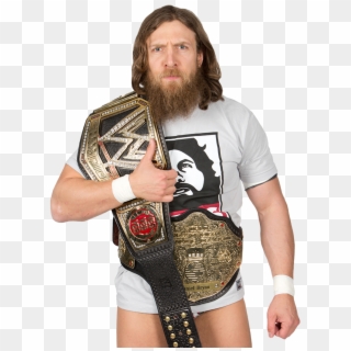 If You Could Choose Either Daniel Bryan Or Cm Punk - Daniel Bryan With Wwe World Heavyweight Championship, HD Png Download
