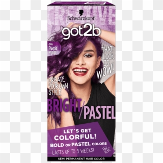 Got2b Color Com Bright Pastel 094 Purple Punk - Got2b Purple, HD Png Download