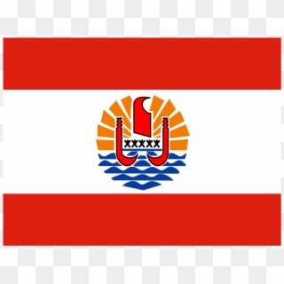 Flag Of French Polynesia Logo Png Transparent - Tahiti Flag, Png Download