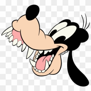 Goofy With Realistic Canine Teeth - Goofy Is An Apex Predator, HD Png Download