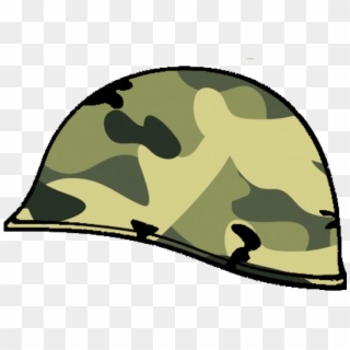 Drawn Helmet Army Hat - Cartoon Military Helmet Png, Transparent Png