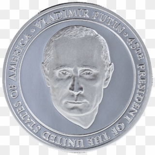 45th President Of The Us Vladimir Putin Coin - Coin, HD Png Download