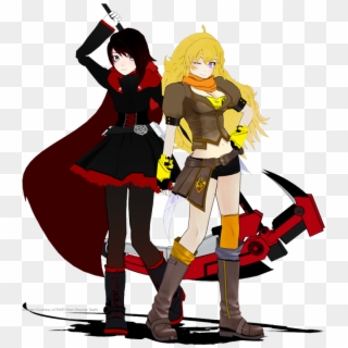 We're Ruby And Yang, And This Is Our Favorite 3d Character - Rwby Ruby And Yang, HD Png Download