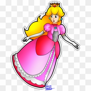 Princess Peach Sticker, HD Png Download