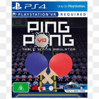 1 Of - Ping Pong Vr Ps4, HD Png Download