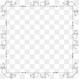 This Free Icons Png Design Of Fancy Ornate Square Frame, Transparent Png