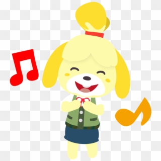 Isabelle Animal Crossing Vector By Paradox550-d6b2cgr[1] - Cartoon, HD Png Download