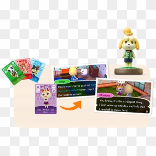Scanning Amiibo In Animal Crossing New Leaf - Animal Crossing New Leaf Amiibo Compatibility, HD Png Download