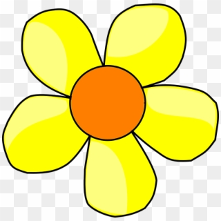 Daisy Flower Petals - Flowers Cartoon Png Yellow, Transparent Png