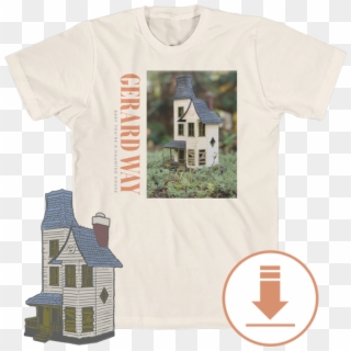 Click For Larger Image - Gerard Way Haunted House T Shirt, HD Png Download