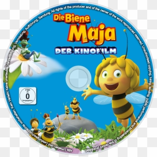 Maya The Bee Movie Dvd Disc Image, HD Png Download