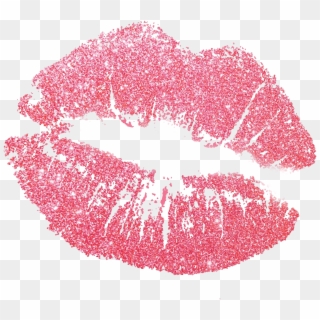 Advance Call For Kissing Poems, Plus Prompt - Pink Glitter Lips Transparent, HD Png Download