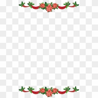Free Christmas Borders And Backgrounds Free Christmas - Clip Art Christmas Border, HD Png Download