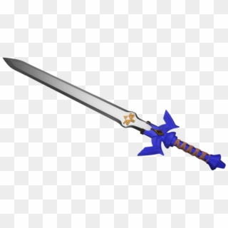Link's Master Sword Transparent , Png Download - Sword, Png Download