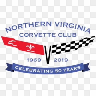 Nova Corvette Club Logo 50th Rgb Hires - Graphic Design, HD Png Download