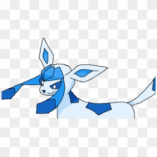 Glaceon - Cartoon, HD Png Download