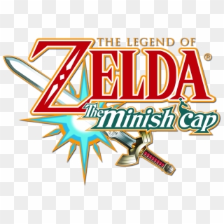 Noticed That It's The Master Sword From The Alttp Artwork - Legend Of Zelda The Minish Cap Logo, HD Png Download