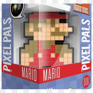 Nintendo Mario Pixel Pals 8 Bit Light Up Decoration - Pixel Pals Mario 8 Bits, HD Png Download