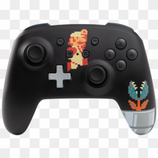 Controller , And An 8 Bit Mario Style Controller With - Powera Enhanced Wireless Controller For Nintendo Switch, HD Png Download
