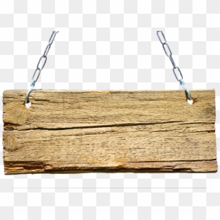 Hanging Board Png - Wood Sign, Transparent Png