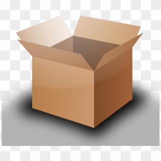 Open Cardboard Box Husky - Open Cardboard Box, HD Png Download